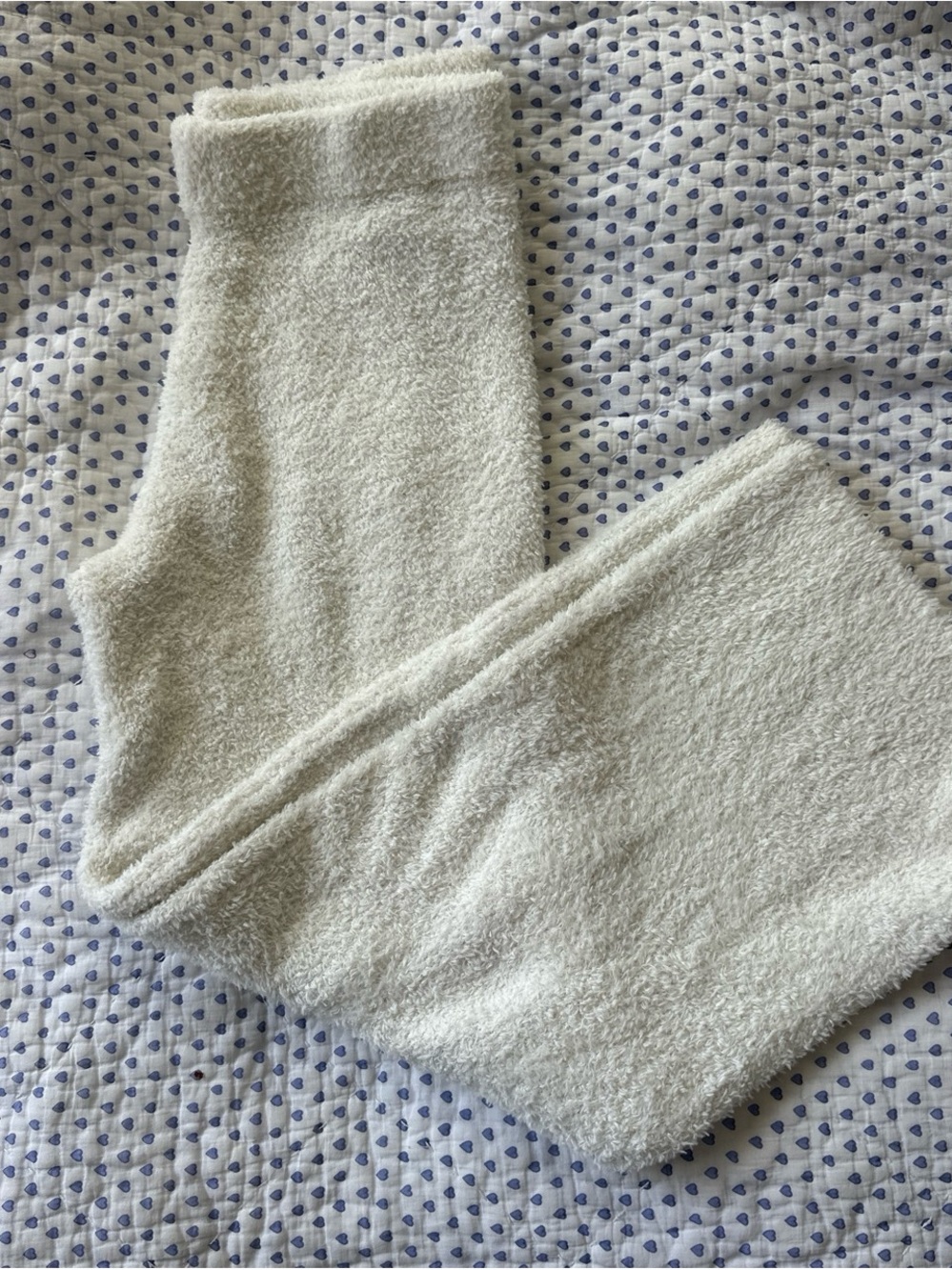 stars above Cream Plush Lounge Pants